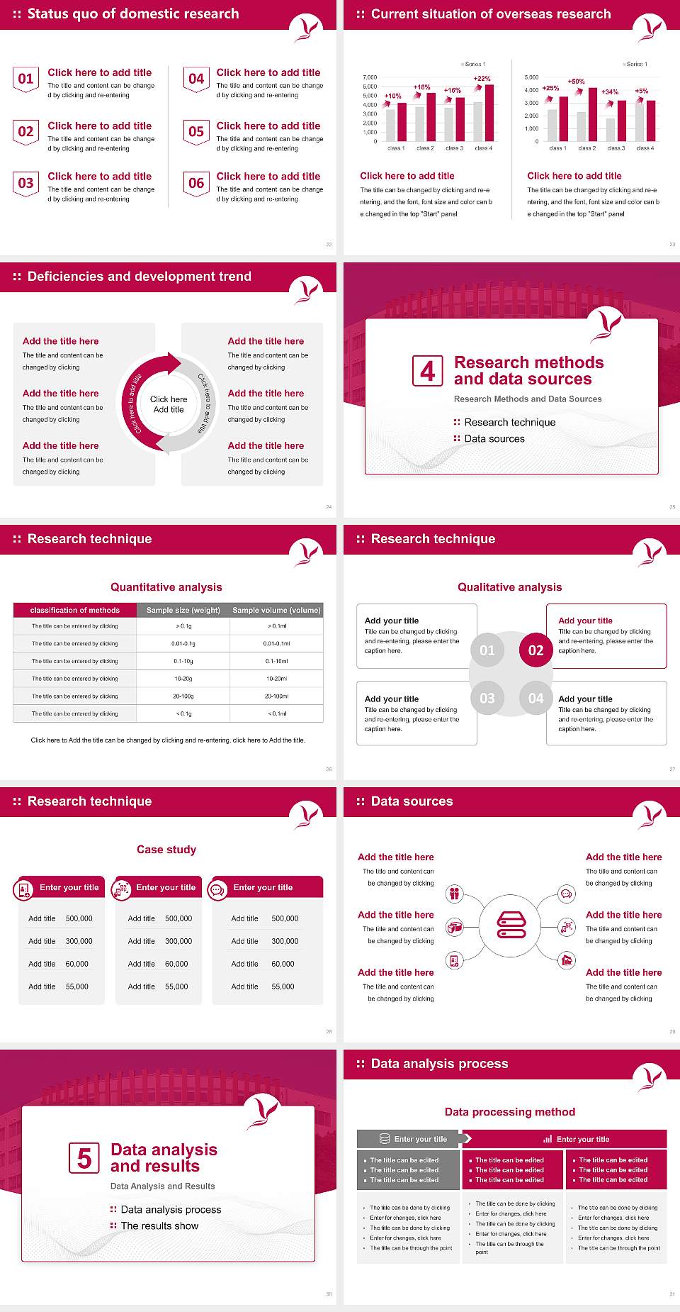 Yamaguchi Gakugei University Graduation Thesis Defense PPT Template4:3 ratio PPT effect preview image4