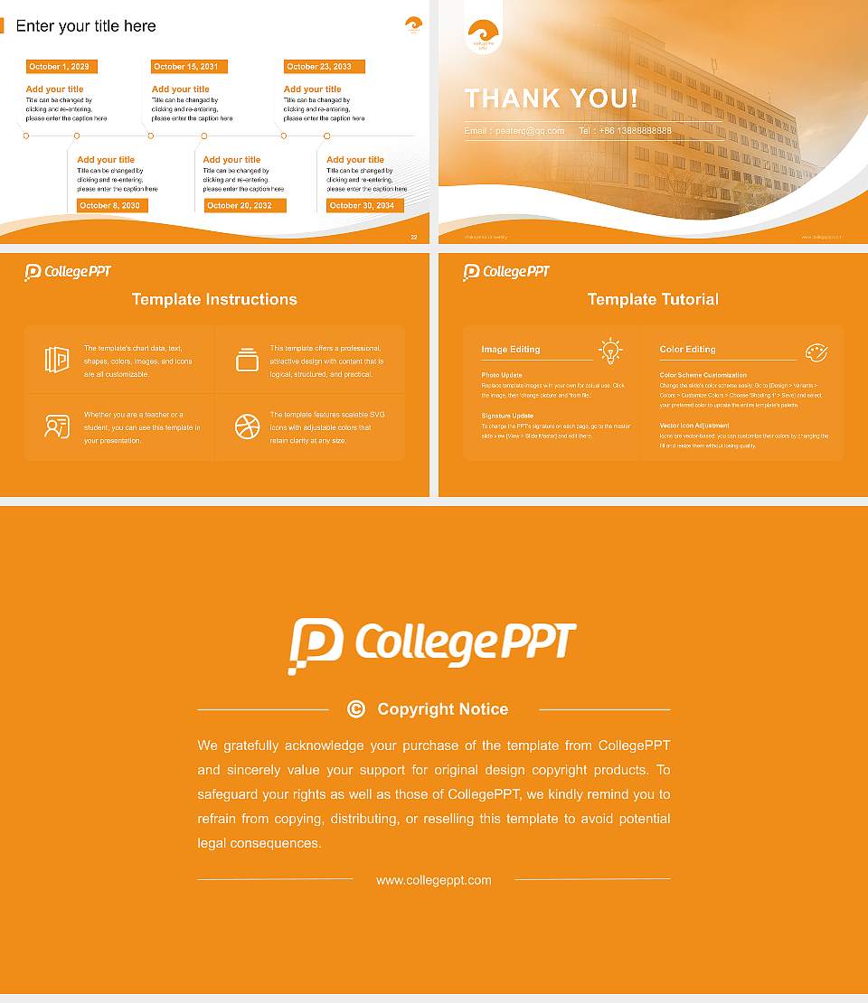 Wakayama University Lecture Sharing and Networking Event PPT Template16:9 ratio PPT effect preview image4