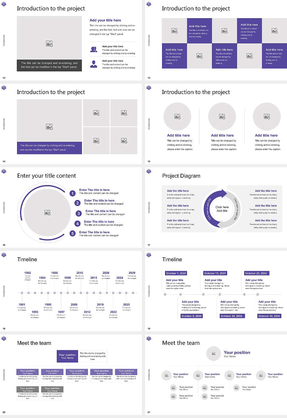 University of Tsukuba Competition/Entrepreneurship Contest PPT Template16:9 ratio PPT effect preview image3
