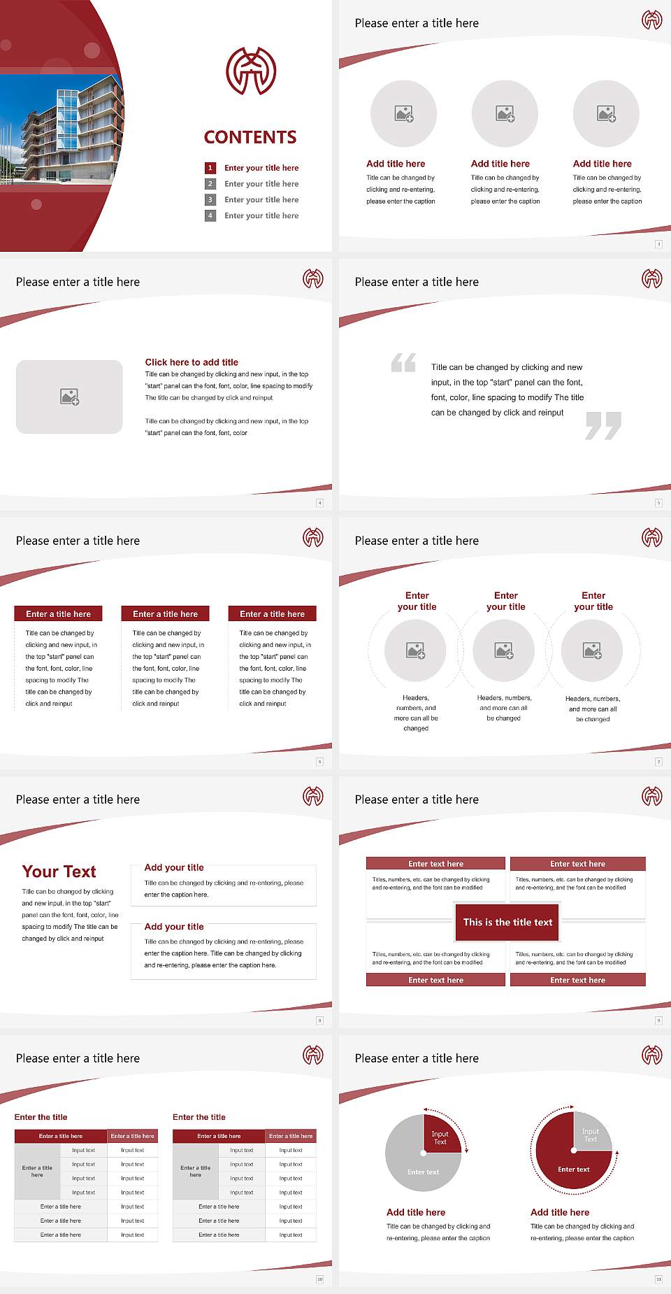University of Kochi Course/Courseware Creation PPT Template4:3 ratio PPT effect preview image2