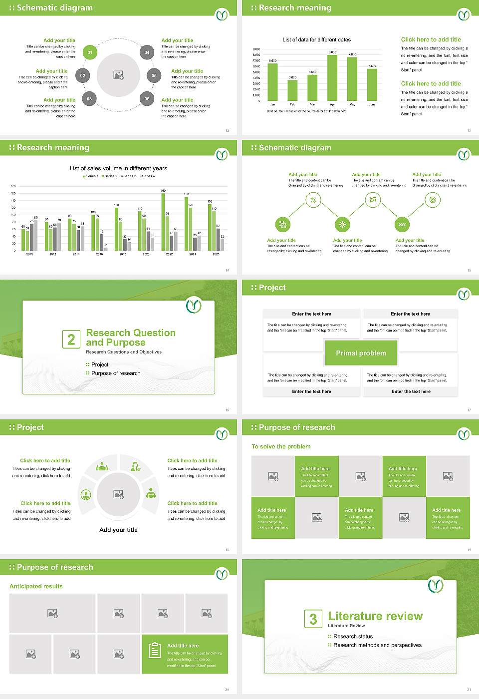 Yamaguchi University Graduation Thesis Defense PPT Template16:9 ratio PPT effect preview image3