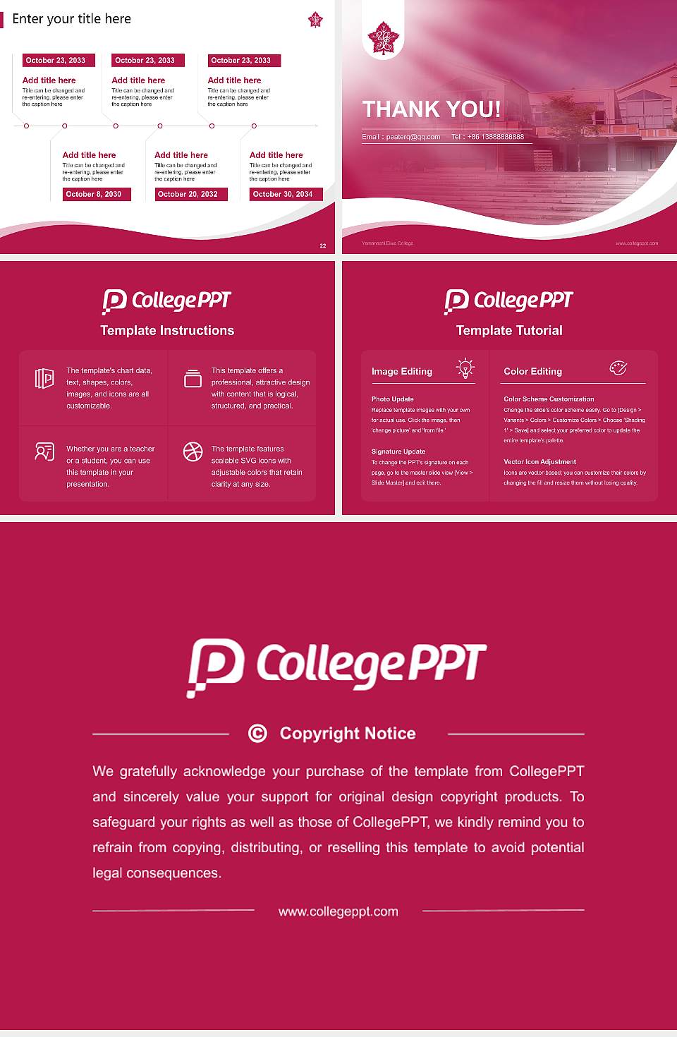 Yamanashi Eiwa College Lecture Sharing and Networking Event PPT Template4:3 ratio PPT effect preview image4