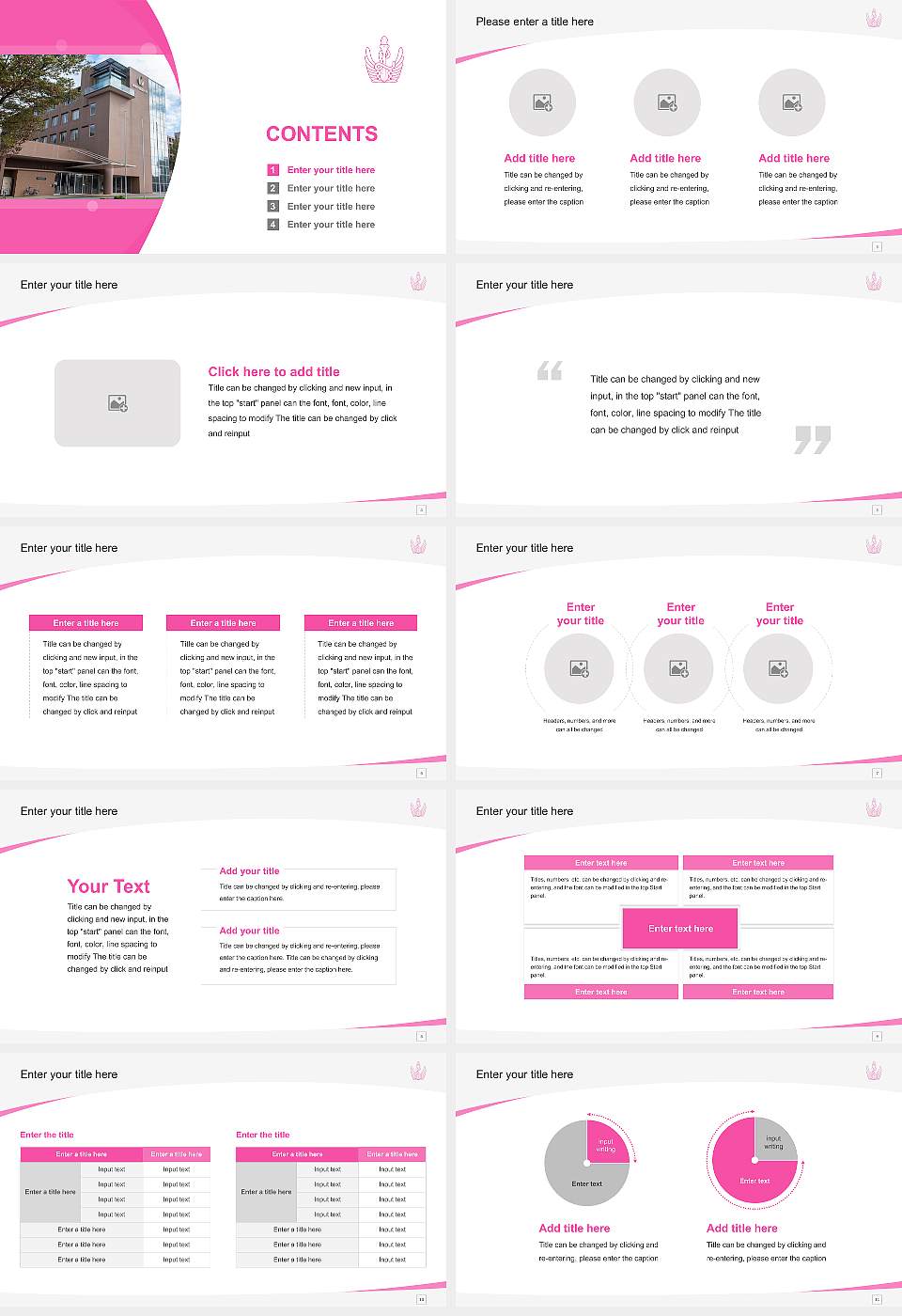 Tokyo University of Foreign Studies Course/Courseware Creation PPT Template16:9 ratio PPT effect preview image2