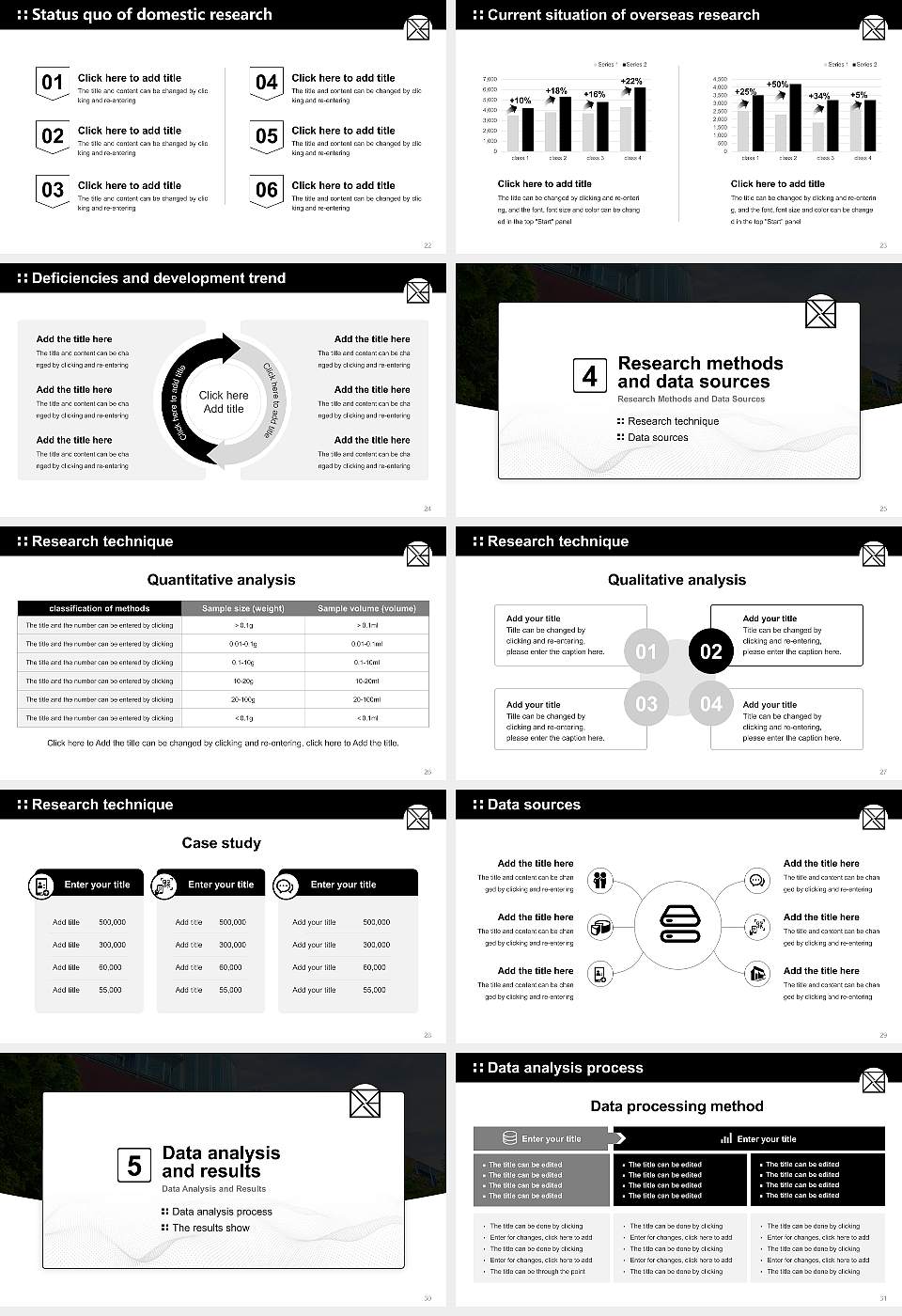 Tokyo Zokei University Graduation Thesis Defense PPT Template16:9 ratio PPT effect preview image4