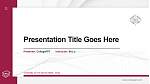 University of The Sacred Heart, Tokyo Thesis Proposal/Graduation Defense PPT Template