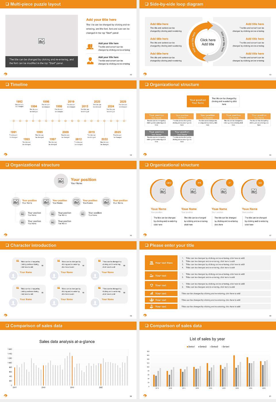 Wakayama University General PPT Template16:9 ratio PPT effect preview image3