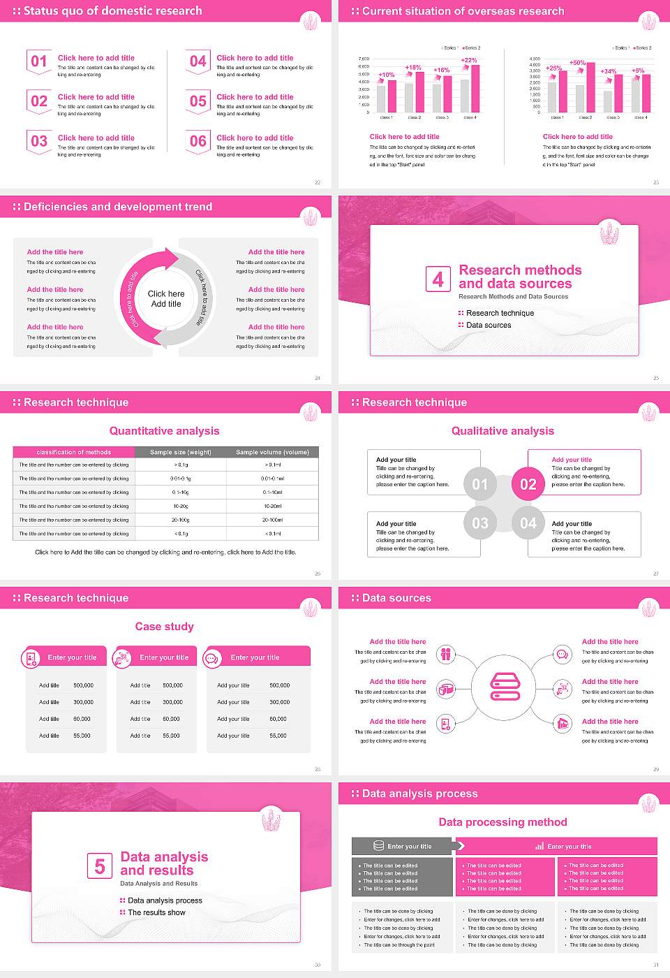 Tokyo University of Foreign Studies Graduation Thesis Defense PPT Template16:9 ratio PPT effect preview image4