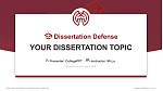 University of Kochi Graduation Thesis Defense PPT Template