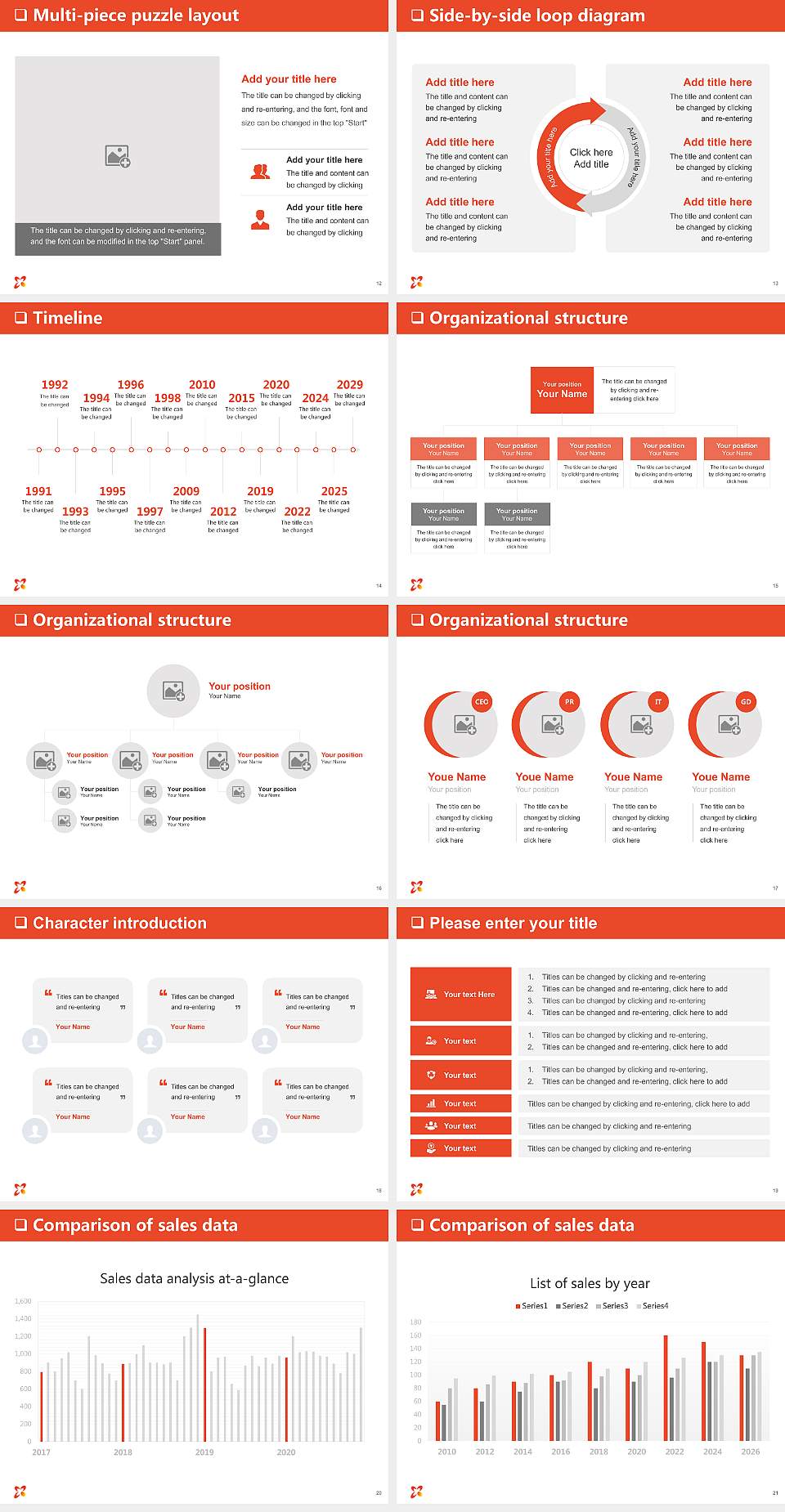 Yamaguchi Prefectural University General PPT Template4:3 ratio PPT effect preview image3