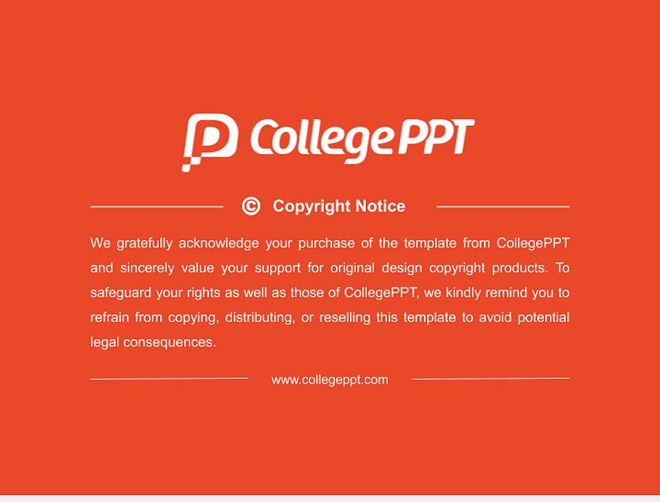 Yamaguchi Prefectural University General PPT Template4:3 ratio PPT effect preview image6