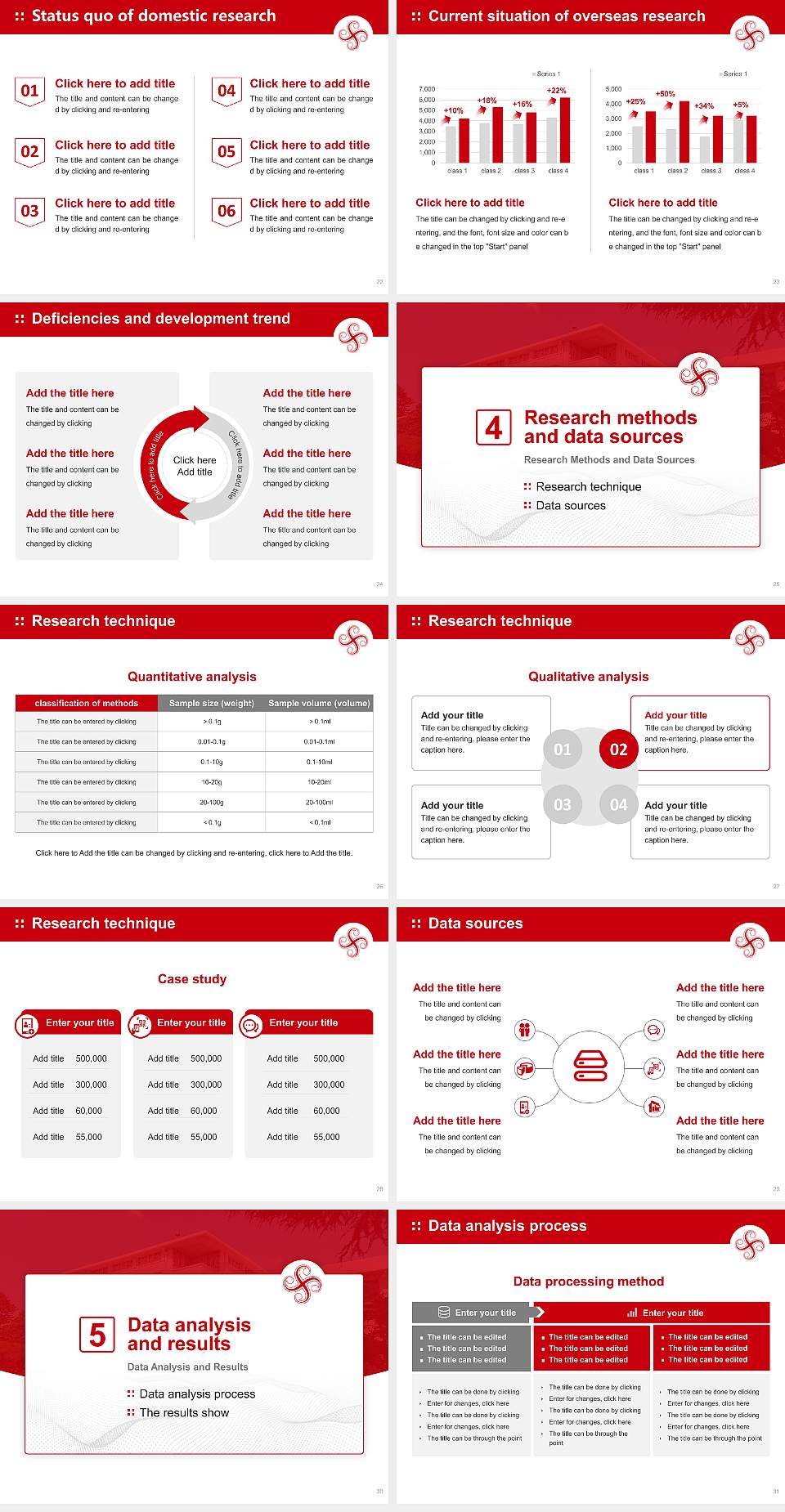 Tokyo Woman’s Christian University Graduation Thesis Defense PPT Template4:3 ratio PPT effect preview image4