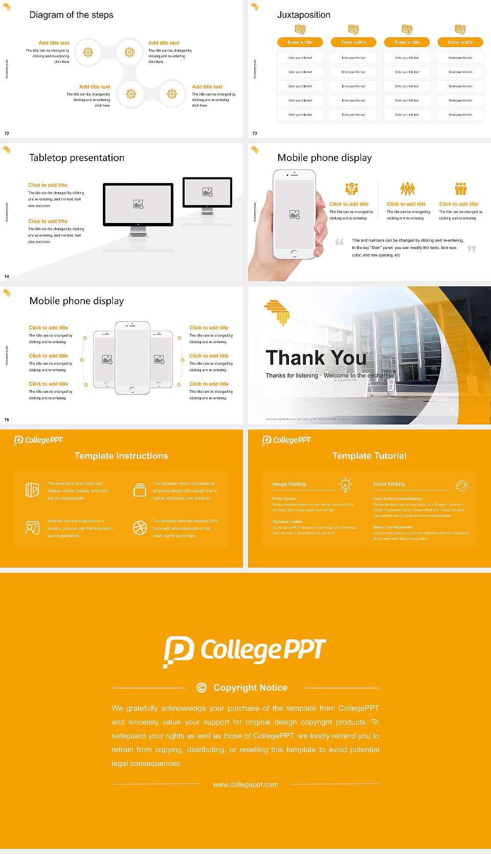 University of Tokyo Health Sciences Competition/Entrepreneurship Contest PPT Template16:9 ratio PPT effect preview image9