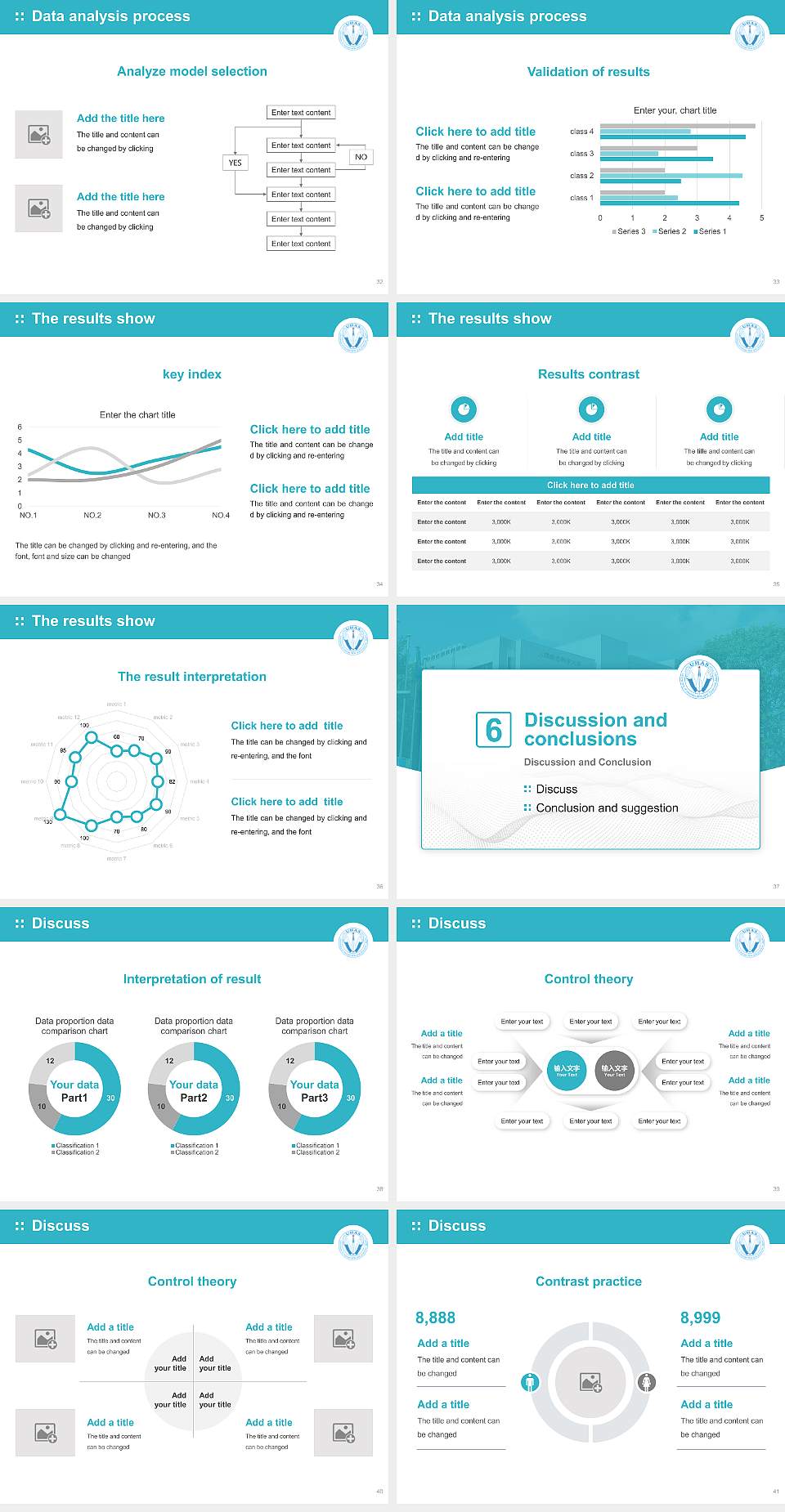 University of Human Arts and Sciences Graduation Thesis Defense PPT Template4:3 ratio PPT effect preview image5
