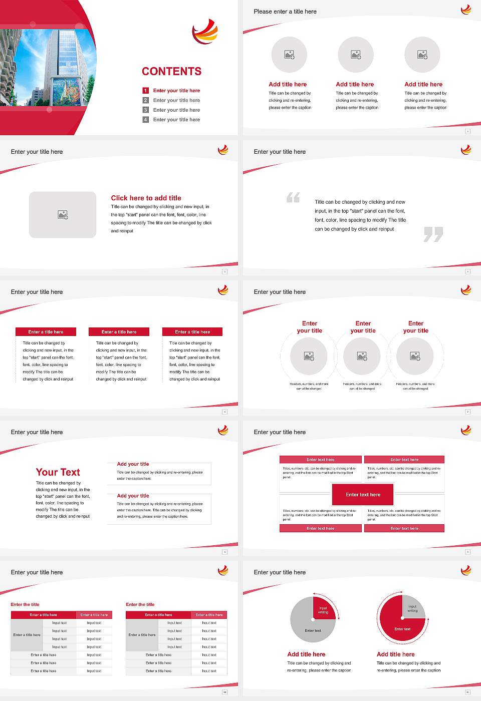 Toyo Gakuen University Course/Courseware Creation PPT Template16:9 ratio PPT effect preview image2