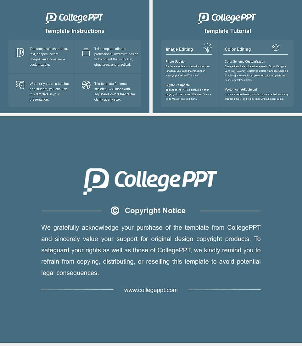 University of Toyama Course/Courseware Creation PPT Template4:3 ratio PPT effect preview image5