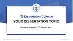 Tokyo University of the Arts Disputation Powerpoint Vorlage