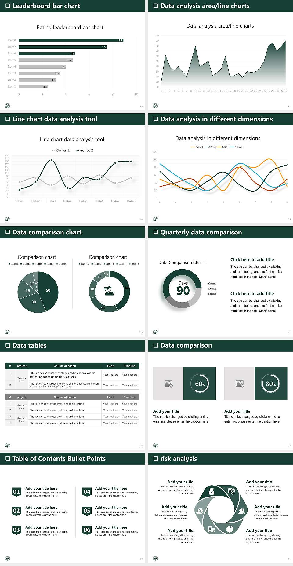 Wakayama Medical University General PPT Template4:3 ratio PPT effect preview image4