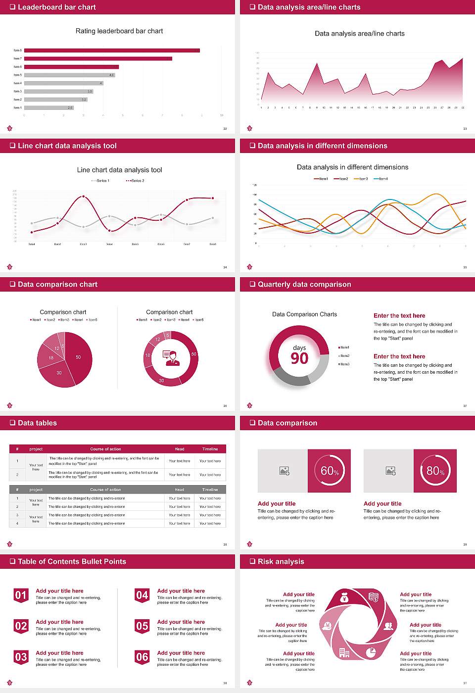 Yamanashi Eiwa College General PPT Template16:9 ratio PPT effect preview image4