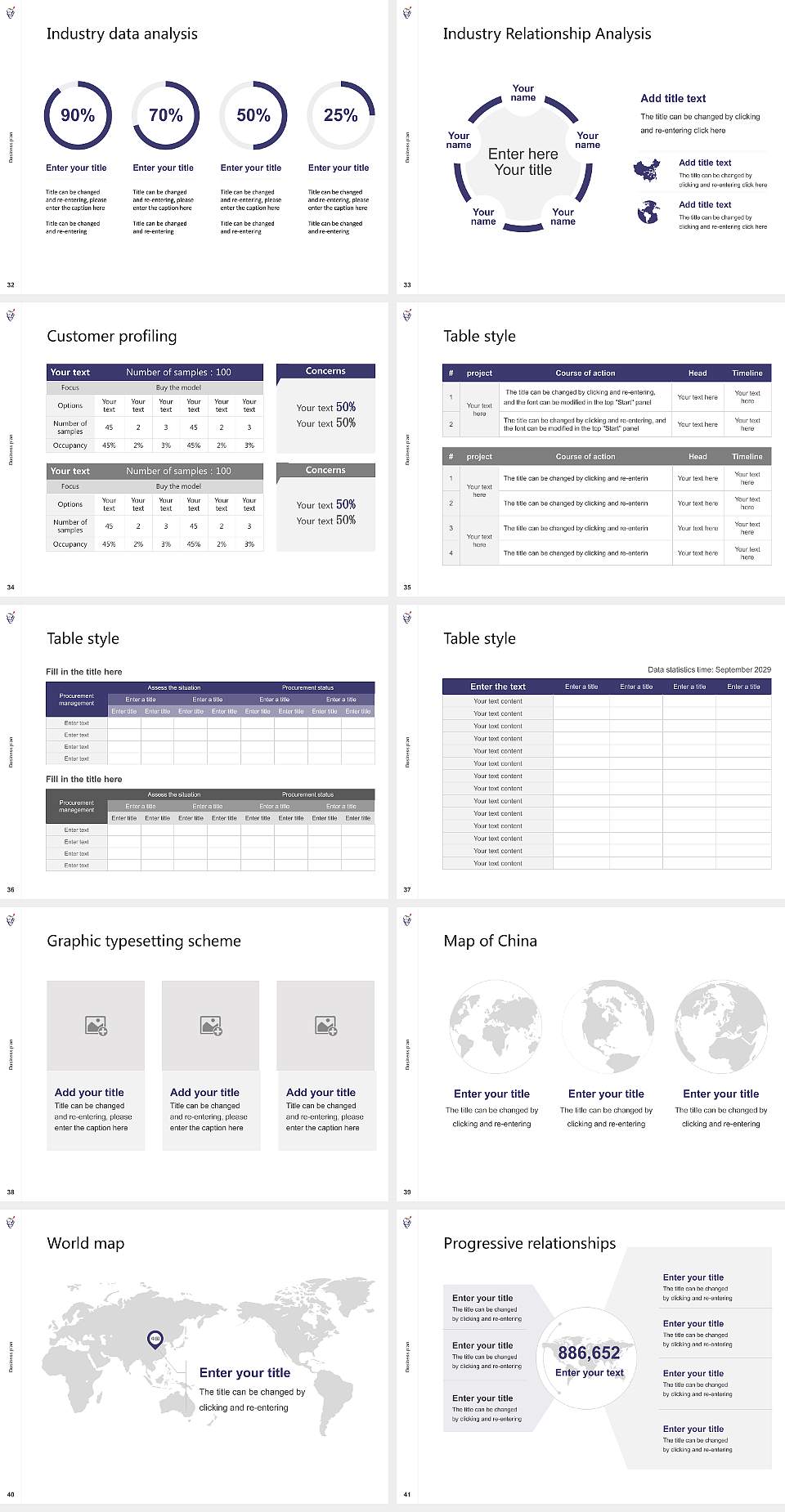 Tokyo University of Information Sciences Competition/Entrepreneurship Contest PPT Template4:3 ratio PPT effect preview image5