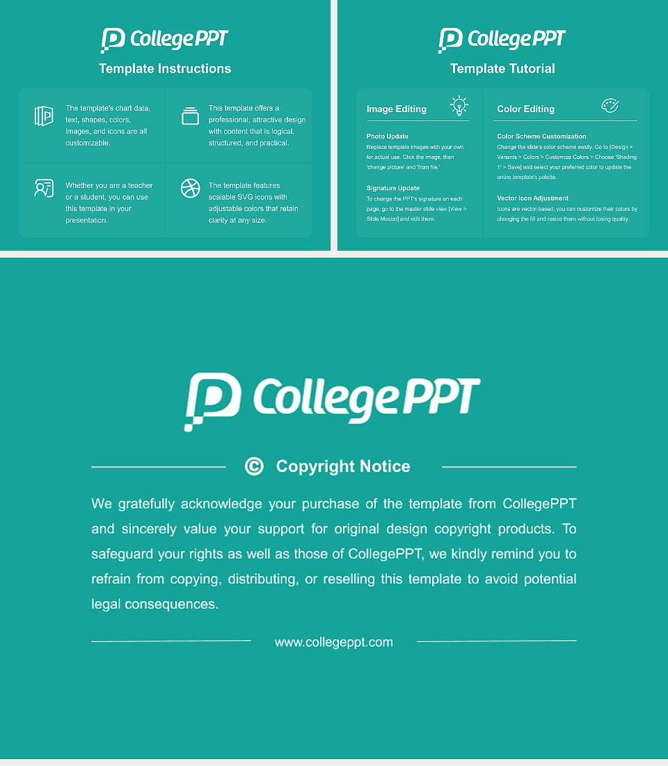 University of Niigata Prefecture Course/Courseware Creation PPT Template4:3 ratio PPT effect preview image5
