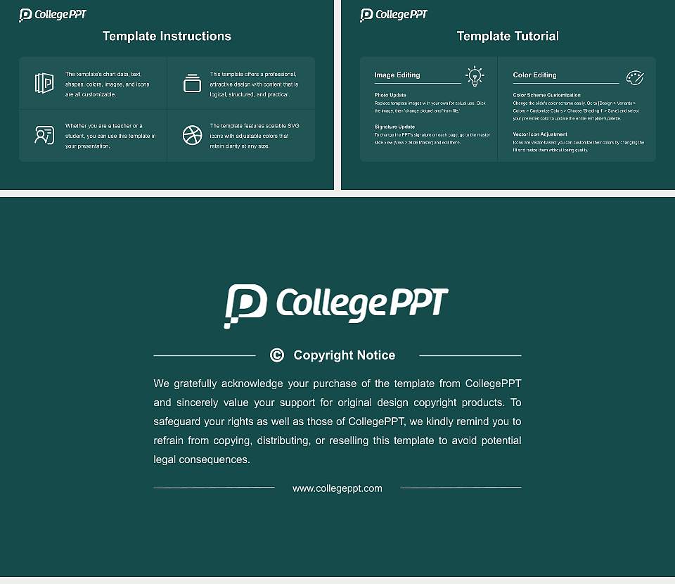 Yamagata University Academic Presentation/Research Findings Report PPT Template16:9 ratio PPT effect preview image5