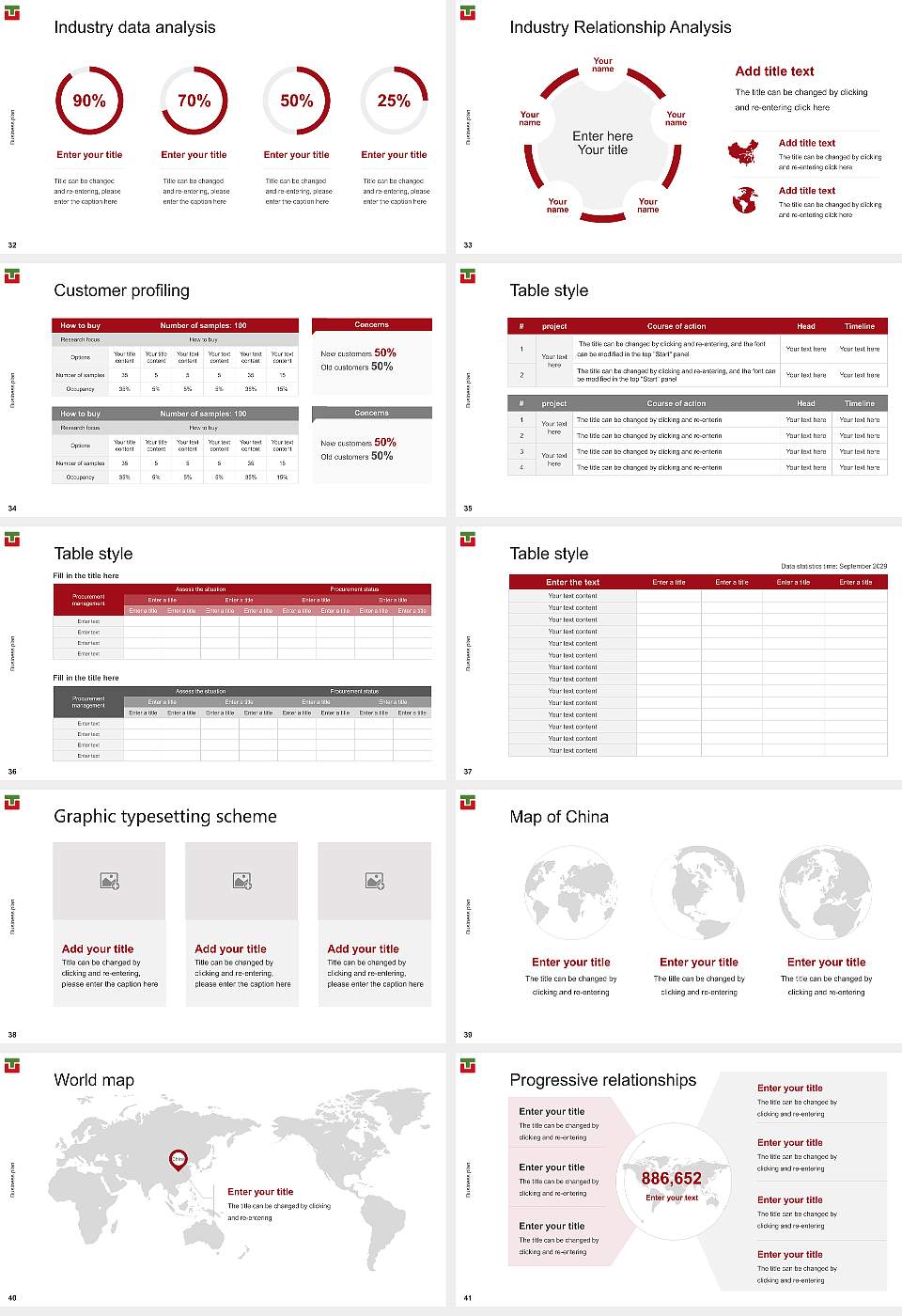 Tokoha University Competition/Entrepreneurship Contest PPT Template16:9 ratio PPT effect preview image5
