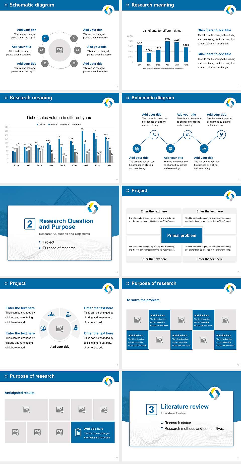 The Graduate School of Social Design Graduation Thesis Defense PPT Template4:3 ratio PPT effect preview image3