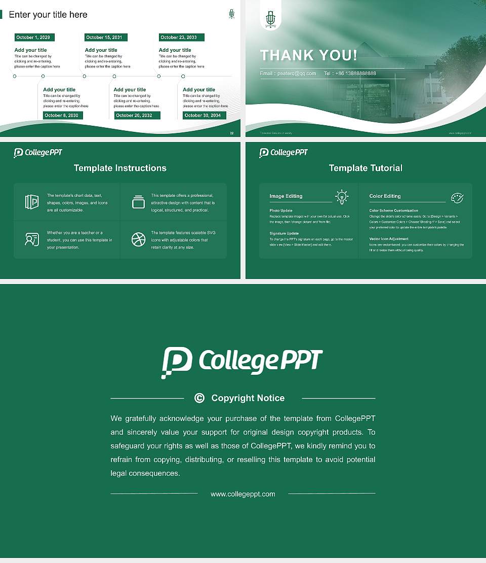 Tokiwakai Gakuen University Lecture Sharing and Networking Event PPT Template16:9 ratio PPT effect preview image4