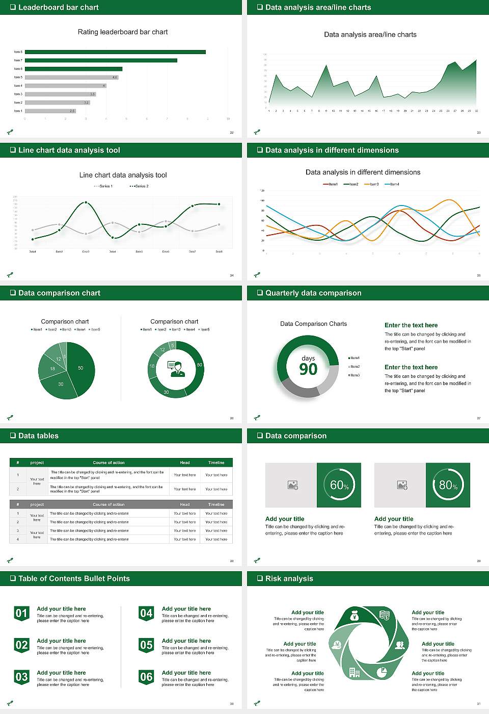 Takasaki City University of Economics General PPT Template16:9 ratio PPT effect preview image4