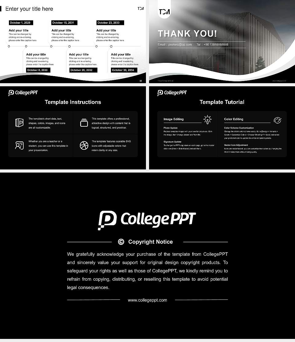 Tokyo College of Music Lecture Sharing and Networking Event PPT Template16:9 ratio PPT effect preview image4