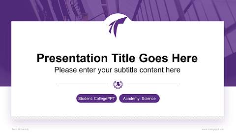 Tenri University National Scholarship Defense PPT Template