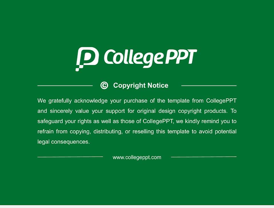 Tokai Gakuen University Thesis Proposal/Graduation Defense PPT Template4:3 ratio PPT effect preview image5