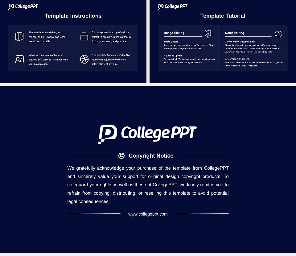 Toin University of Yokohama Academic Presentation/Research Findings Report PPT Template16:9 ratio PPT effect preview image5