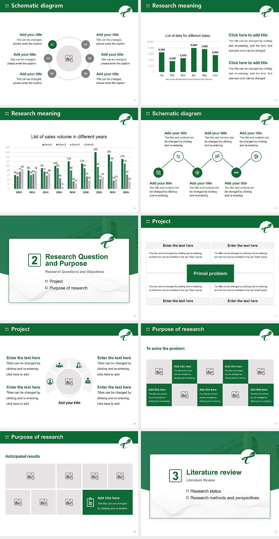Takasaki City University of Economics Graduation Thesis Defense PPT Template4:3 ratio PPT effect preview image3