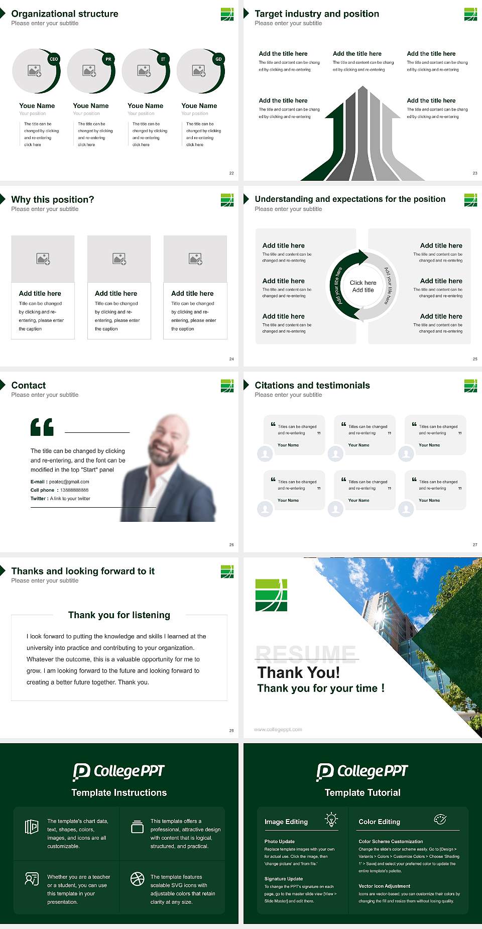 Tohoku Medical and Pharmaceutical University Resume PPT Template4:3 ratio PPT effect preview image4