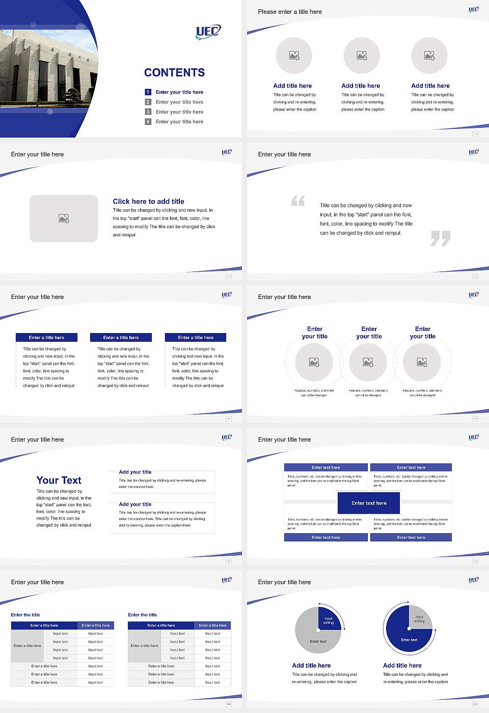 The University of Electro-Communications Course/Courseware Creation PPT Template16:9 ratio PPT effect preview image2