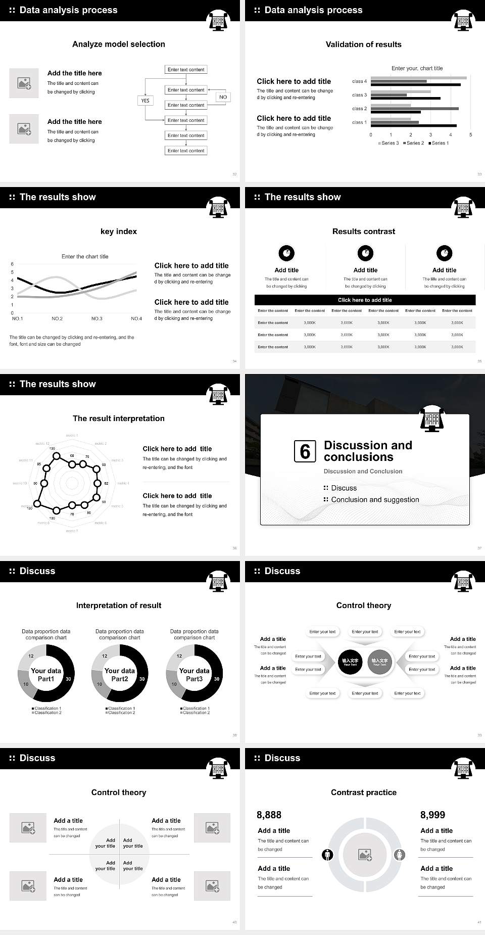 Toho Gakuen School of Music Graduation Thesis Defense PPT Template4:3 ratio PPT effect preview image5