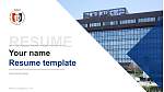Tokyo Dental College Resume Templat PPT