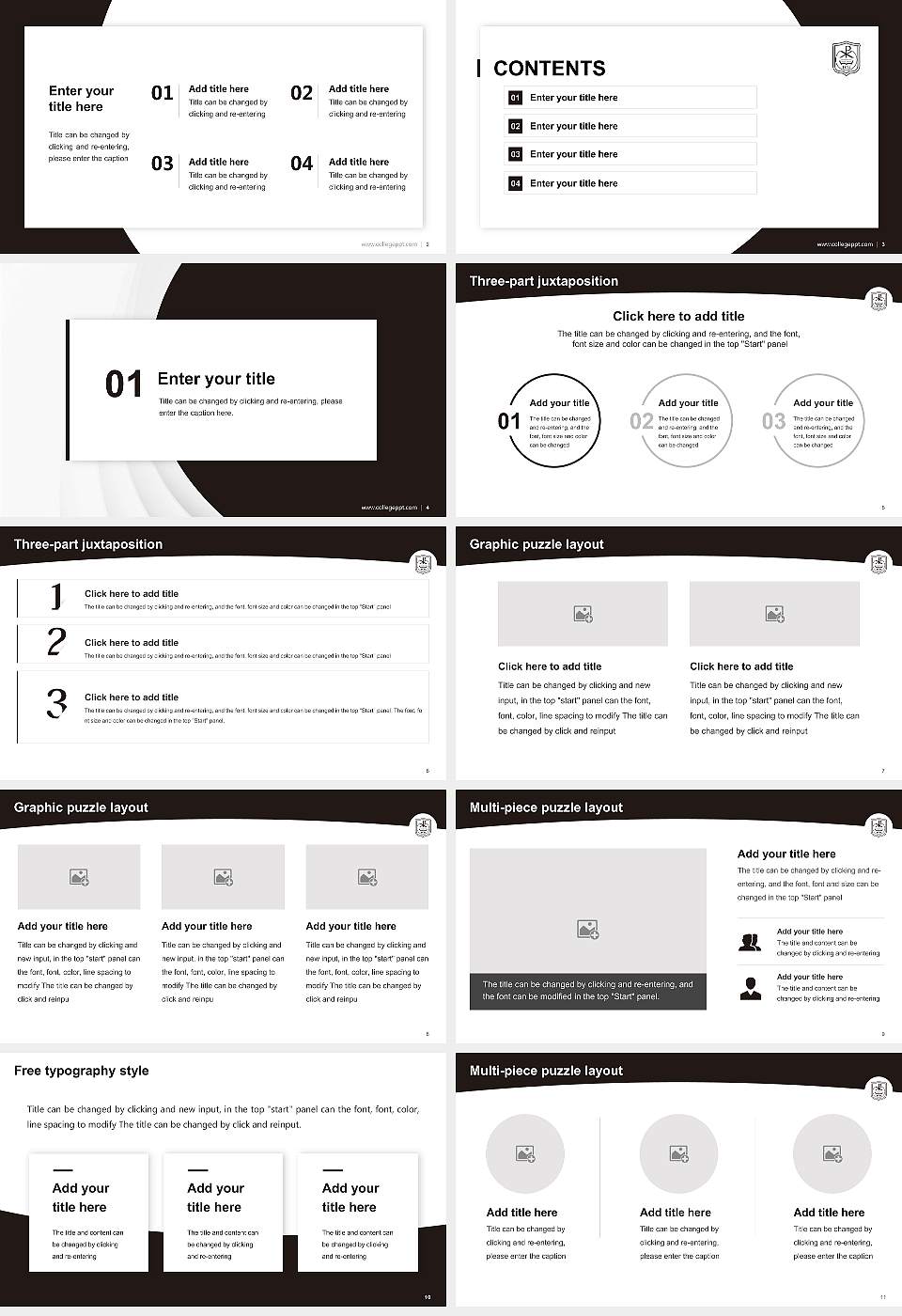 Tokyo Christian University Academic Presentation/Research Findings Report PPT Template16:9 ratio PPT effect preview image2