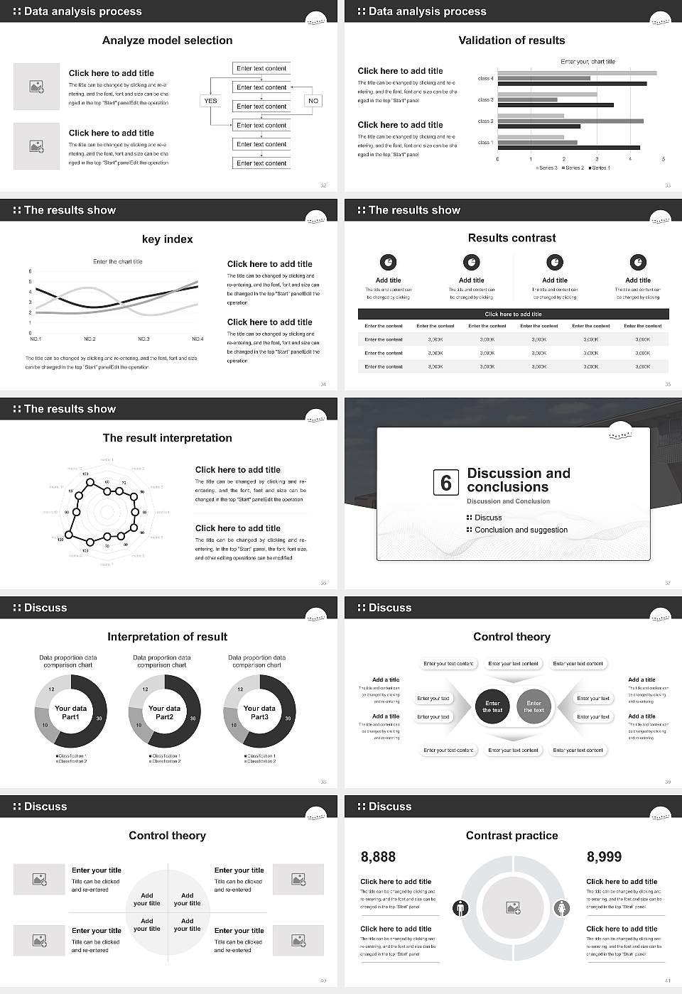 The Graduate University for Advanced Studies, SOKENDAI Graduation Thesis Defense PPT Template16:9 ratio PPT effect preview image5