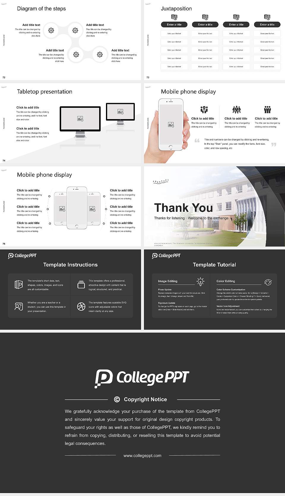 The Graduate University for Advanced Studies, SOKENDAI Competition/Entrepreneurship Contest PPT Template16:9 ratio PPT effect preview image9