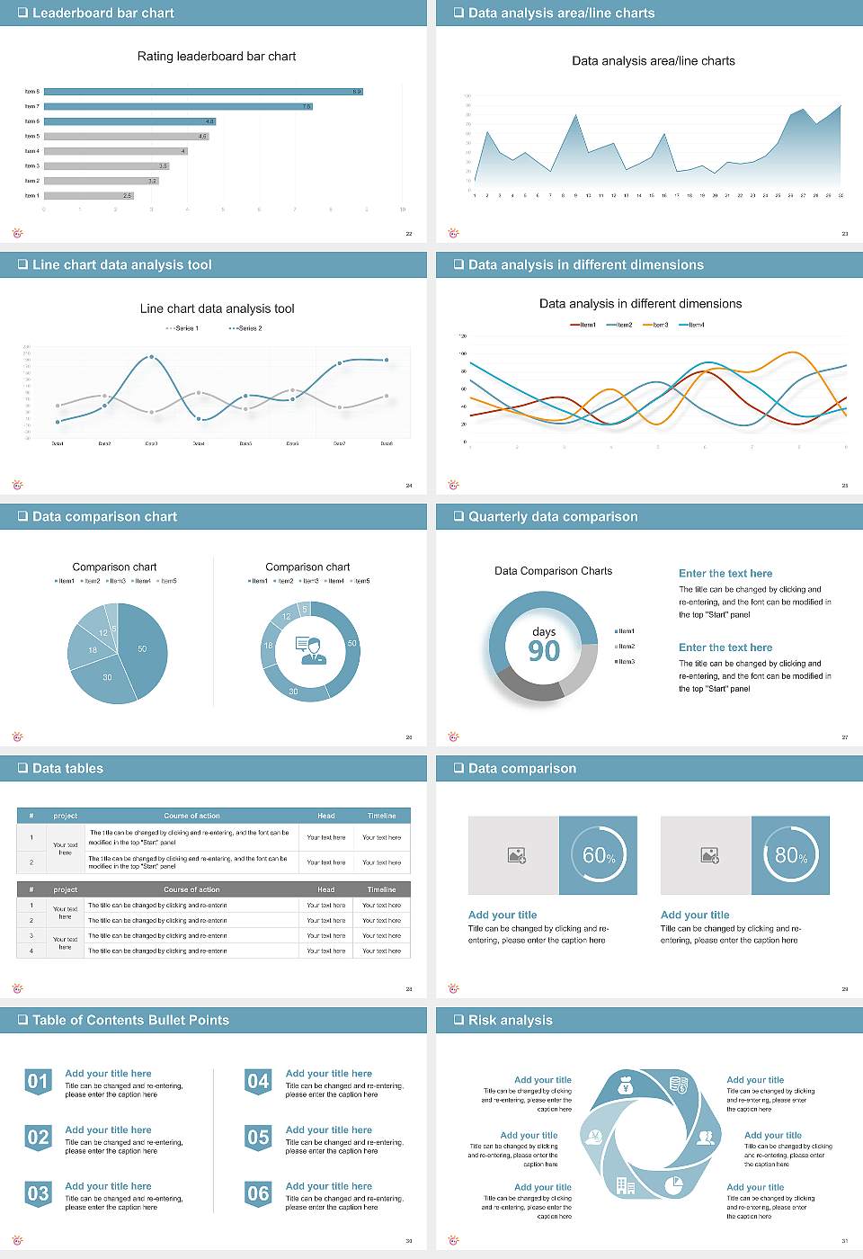Tezukayama University Nara Higashi-Ikoma Campus General PPT Template16:9 ratio PPT effect preview image4