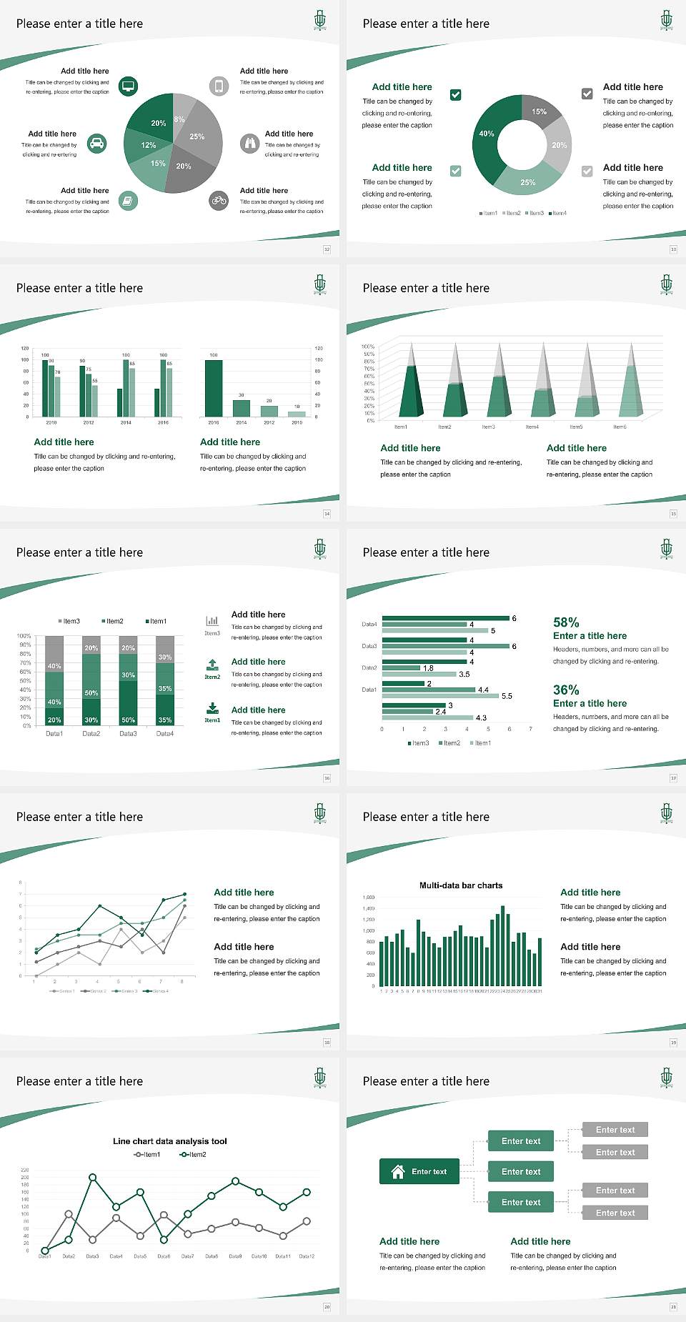 Tokiwakai Gakuen University Course/Courseware Creation PPT Template4:3 ratio PPT effect preview image3