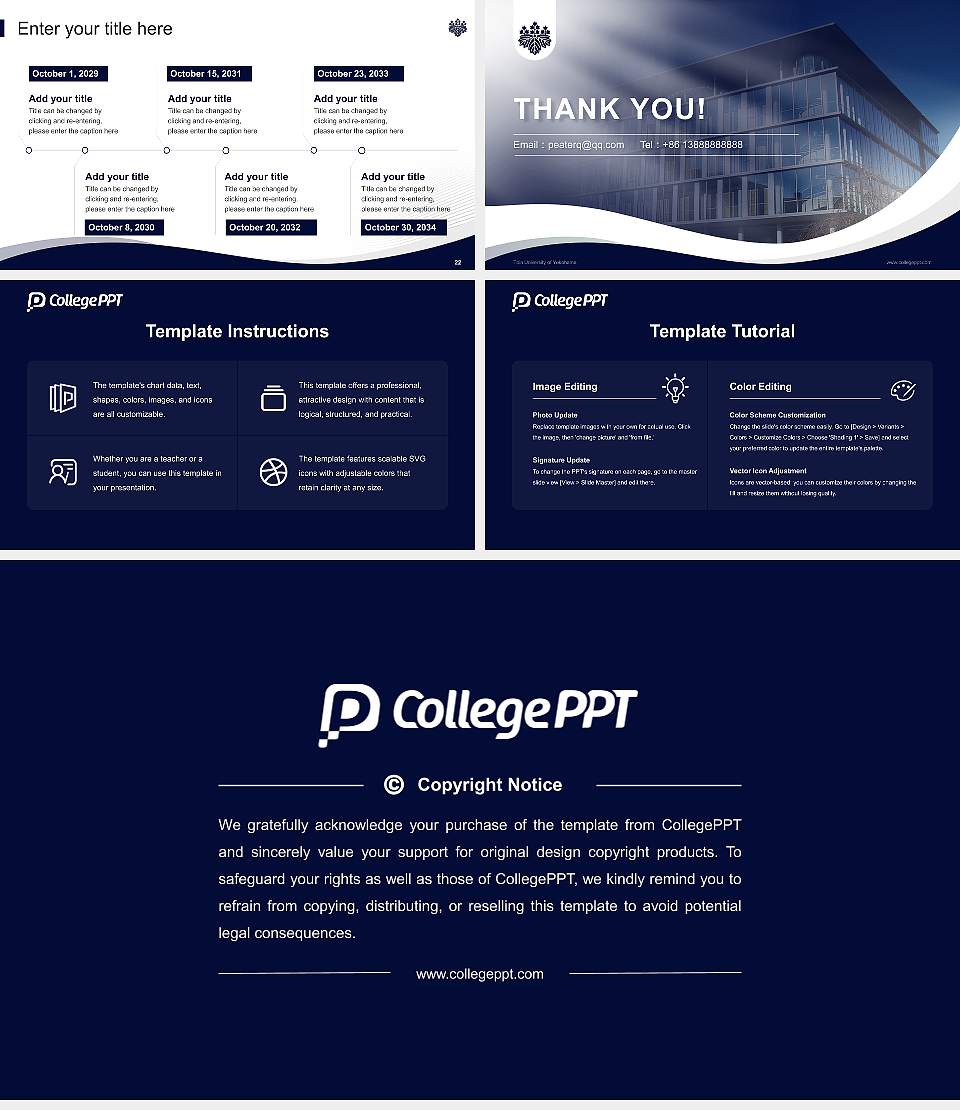 Toin University of Yokohama Lecture Sharing and Networking Event PPT Template16:9 ratio PPT effect preview image4