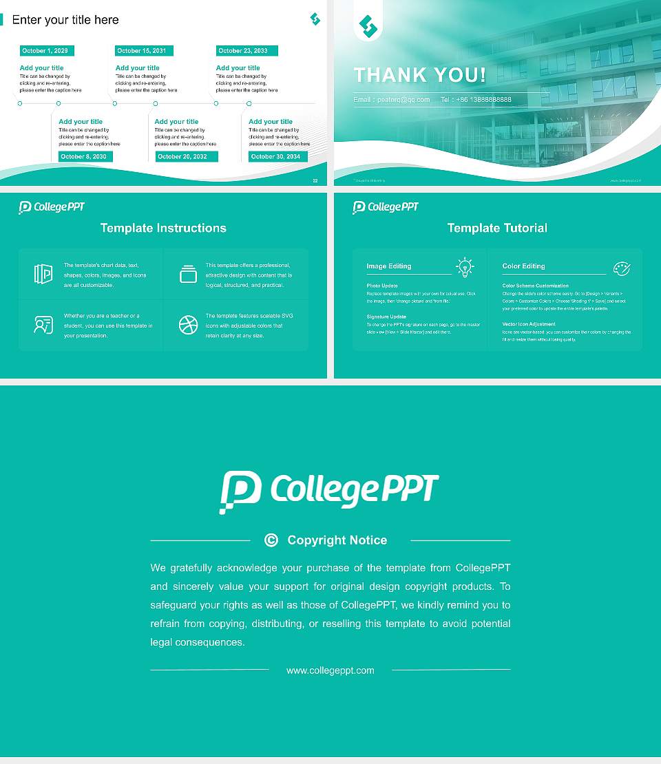 Tokuyama University Lecture Sharing and Networking Event PPT Template16:9 ratio PPT effect preview image4