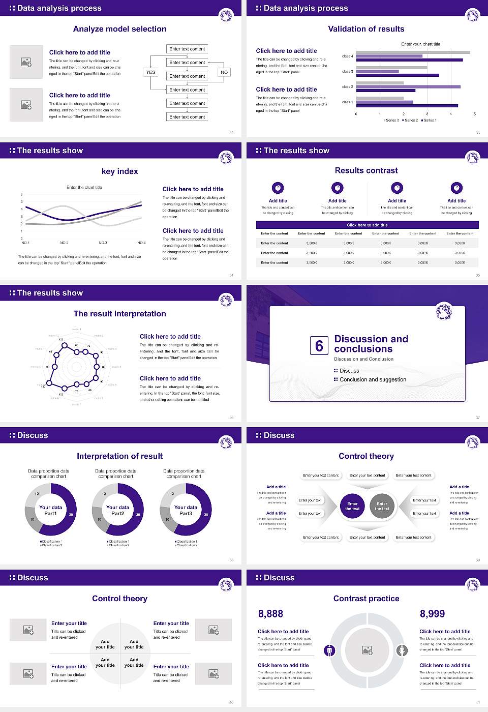Tohoku University Graduation Thesis Defense PPT Template16:9 ratio PPT effect preview image5