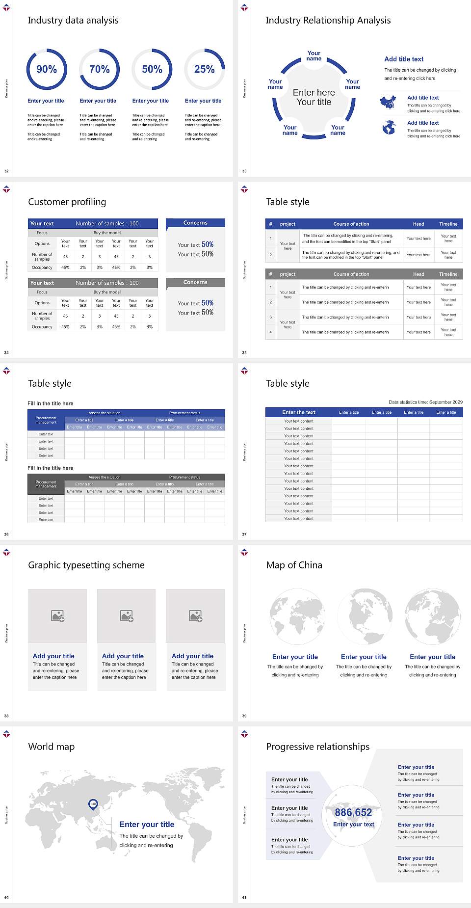 Takachiho University Competition/Entrepreneurship Contest PPT Template4:3 ratio PPT effect preview image5