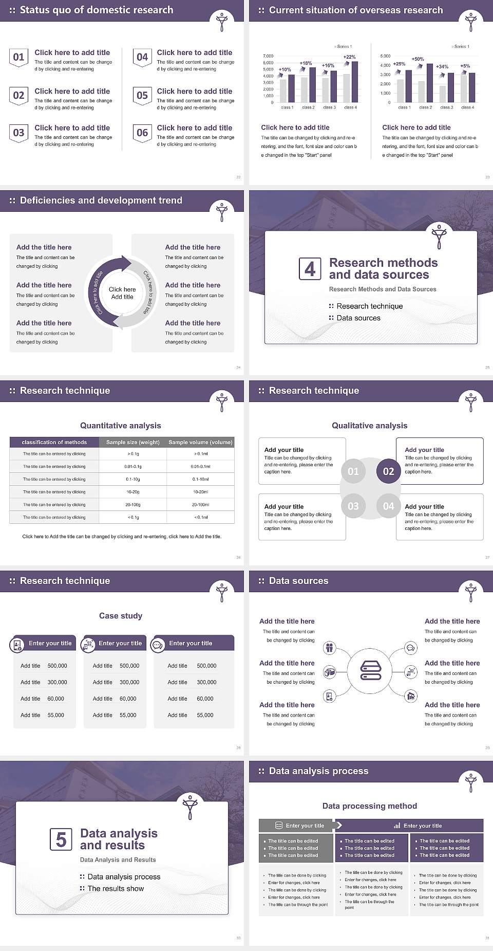 Taisho University Graduation Thesis Defense PPT Template4:3 ratio PPT effect preview image4