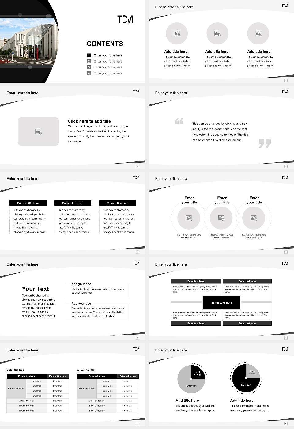 Tokyo College of Music Course/Courseware Creation PPT Template16:9 ratio PPT effect preview image2