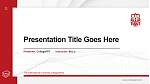 The International University of Kagoshima Togra Tráchtais Teimpléad PPT